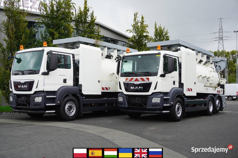 MAN TGS 26360 E6 Zabudowa WUKO Rivard 18 m3 90 2 Motoryzacja