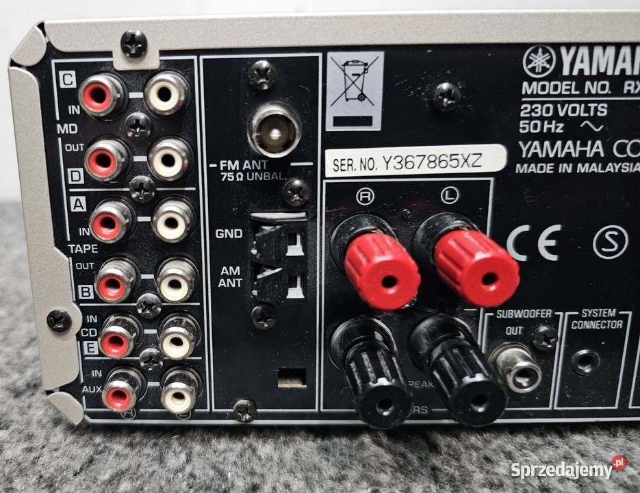 Amplituner STEREO Yamaha RXE400 Natural Sound małopolskie Kraków