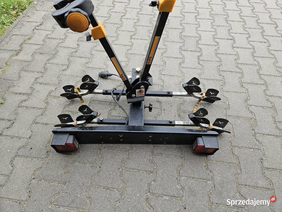 Wieszak bagażnik na 2 rowery na hak