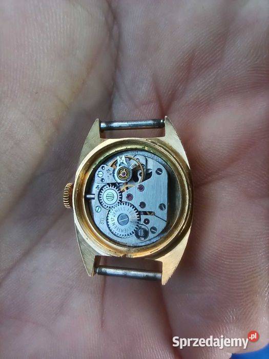 Zegarek zaria pozłacany damski Gliwice