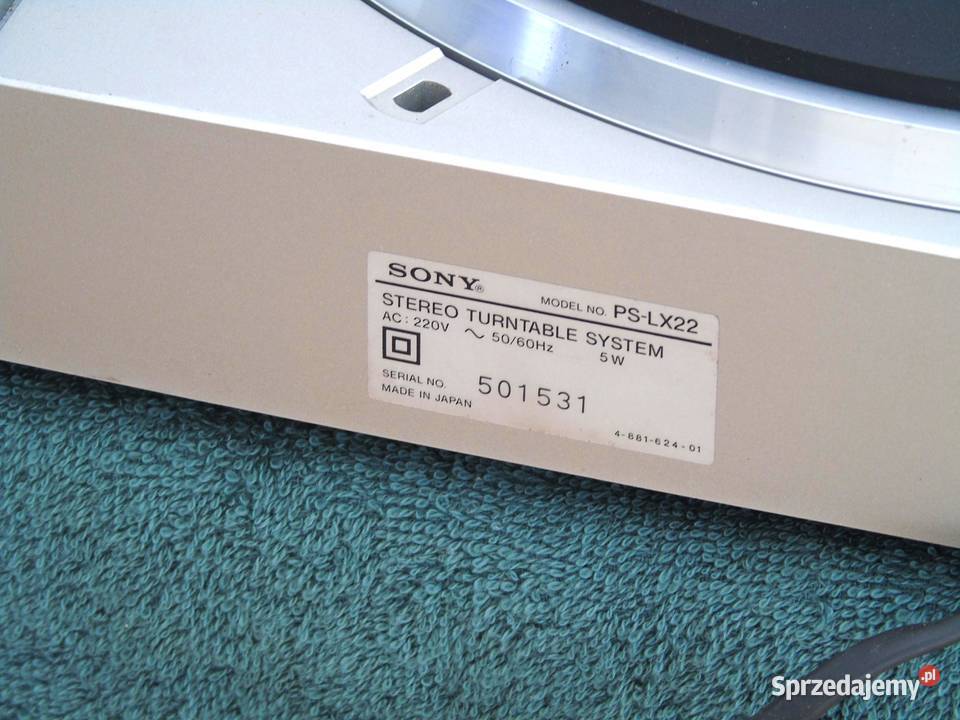 Gramofon Sony LX22 Direct Drive półautomat igła Jasło