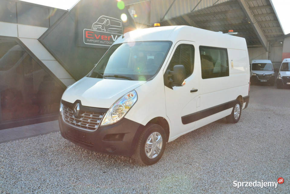 Renault Master średniak 7 osobowy brygadówka Warszawa