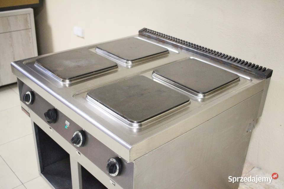 Kuchnia elektryczna 4 płytowa 16kW podstawa Gastronomia śląskie