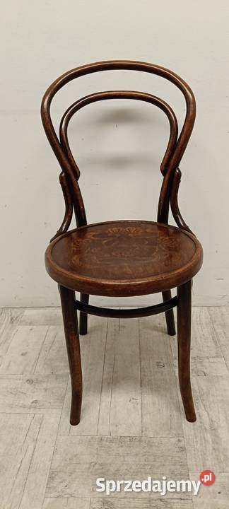 krzesło krzesła Thonet stare gięty buk A14 Radomsko