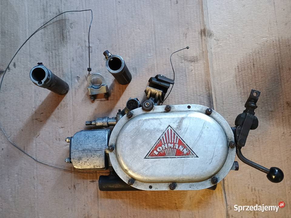 Rower z silnikiem zabytkowy antykLohmann diesel sprzedam