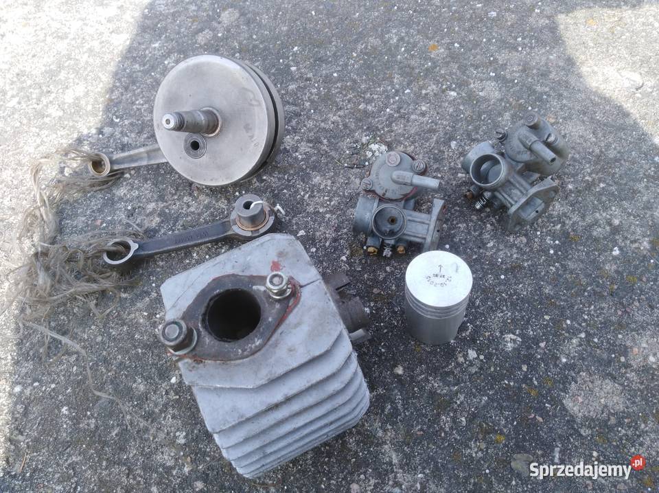 Wał tłok cylinder gaźnik ogar 200