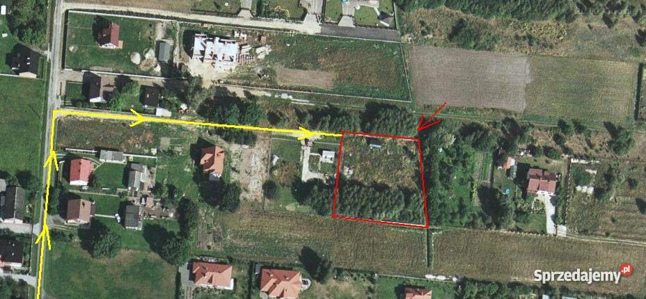 Bełchatów Zawady cicha ogrodzona z lasem Bełchatów