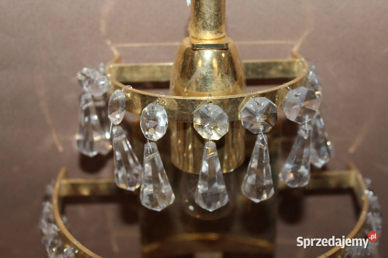 Para kinkietów z kryształkami 412 Szczecin