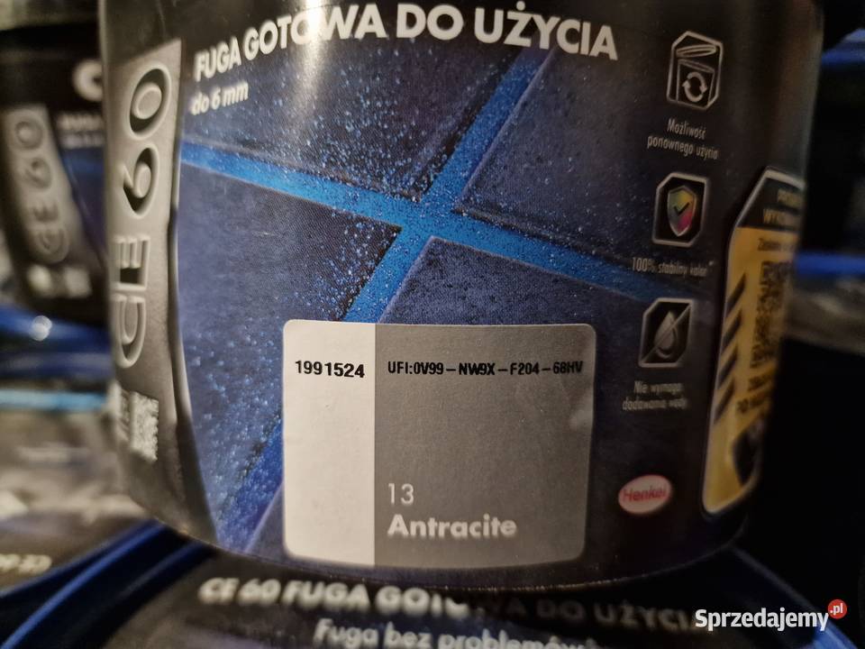 Ceresit CE60 fuga gotowa do użycia Fugi Lubania