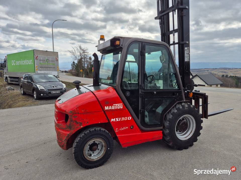 Wózek widłowy Manitou MSI 30 D Chełmiec