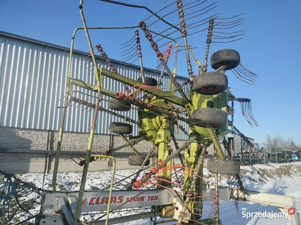 Zgrabiarka karuzelowa Claas liner 780 Śmigiel