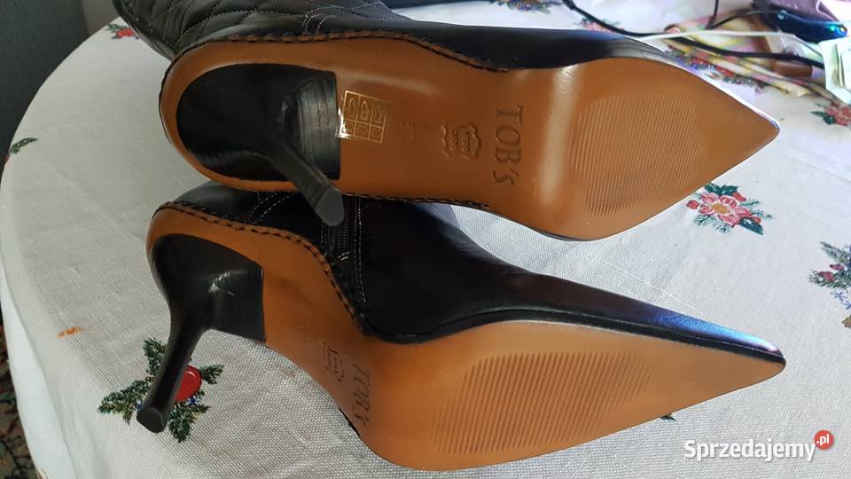 Nowe buty kozaki sprowadzone z Brazylii skóra Inna marka Głogów sprzedam