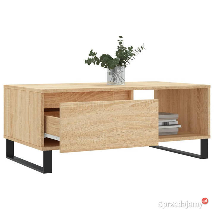 Stolik kawowy dąb sonoma 90x50x365 materiał Stoły mazowieckie sprzedam
