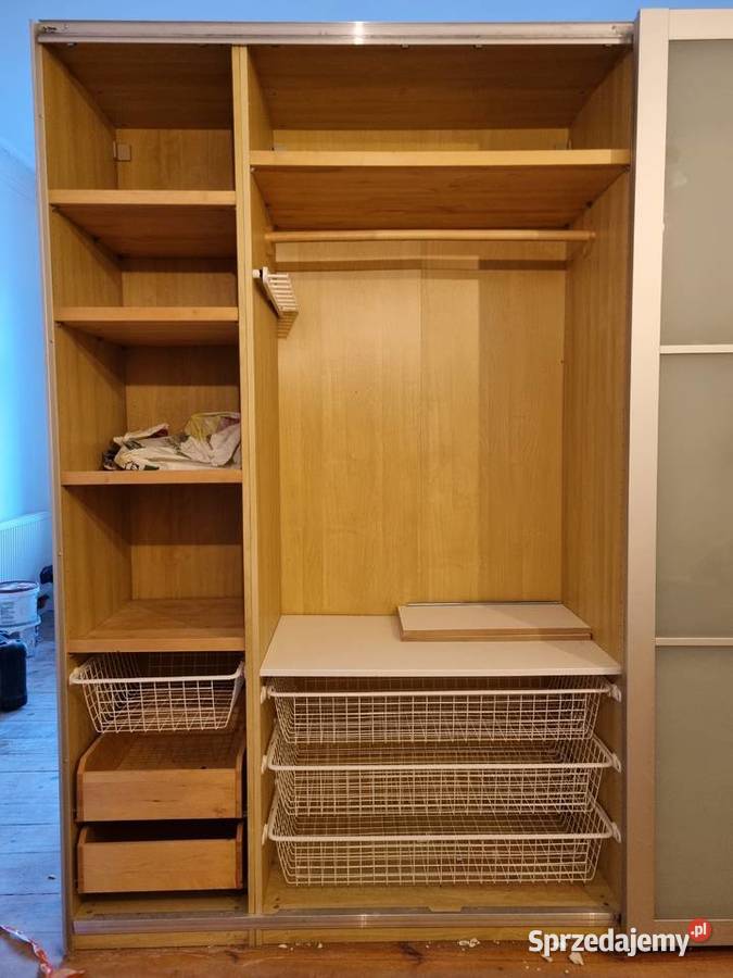 Szafa PAX IKEA ze szklanymi drzwiami Poznań