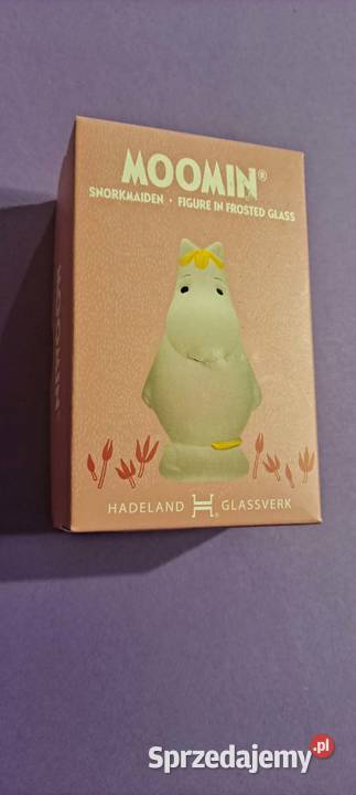 Muminki Panna Migotka szklana figurka Kraków
