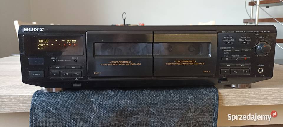 Magnetofon SONY TC WE405 Kazimierza Wielka