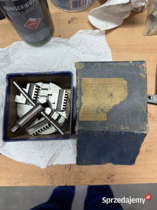 Uchwyt tokarski samocentrujacy spiralny tokarka Kielce