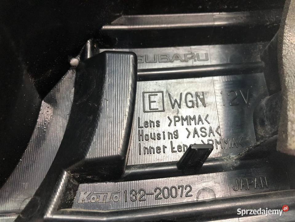 SUBARU OUTBACK 4 IV BR 20092014 LAMPA TYŁ TYLNA Skarżysko-Kamienna