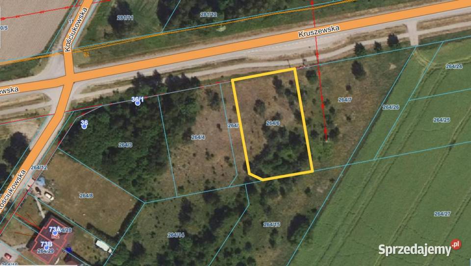 Kruszewska Choroszcz 1513m2 MPZP Asfalt 50m