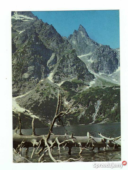 TATRY WYSOKIE TURNIA MNICHA POCZTÓWKA
