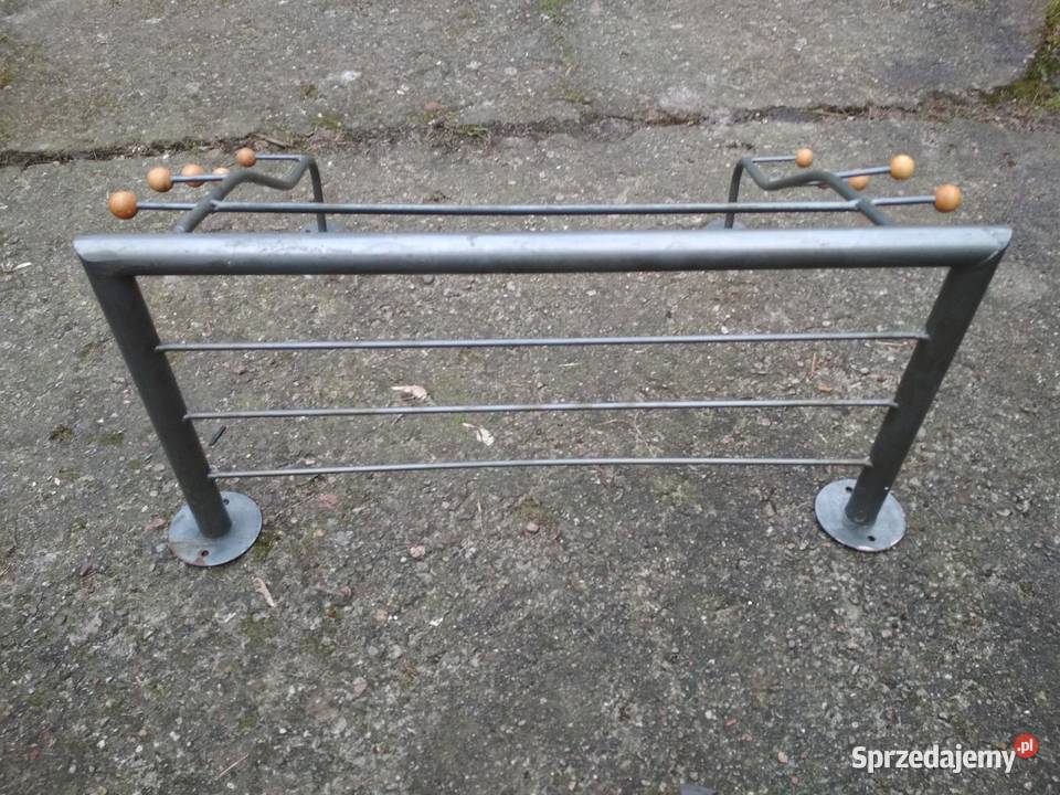 Metalowy wieszak garderoba z półką 612 Pozostałe Kościan sprzedam