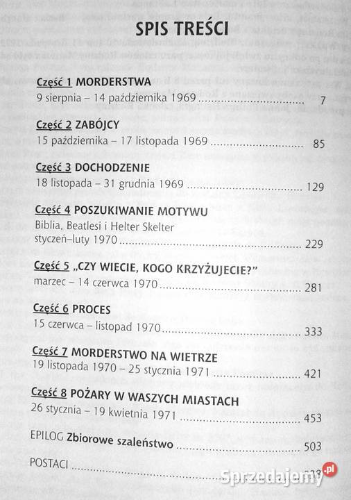 Helter Skelter Srawa Mansona Vincent Bugliosi Chełm