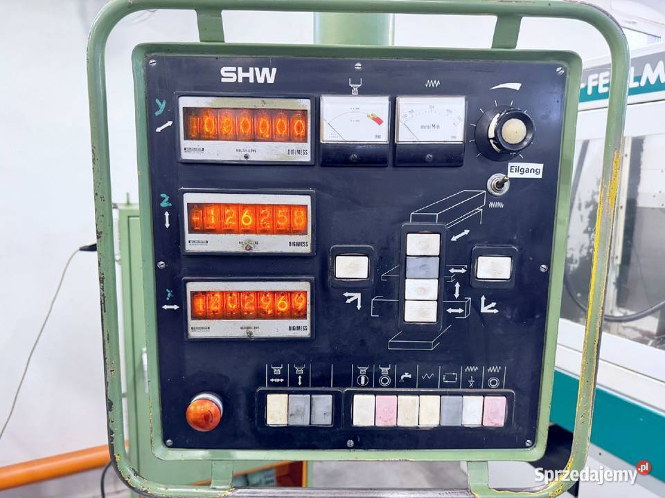 Frezarka uniwersalna SHW UF 21 z Niemiec Zabór