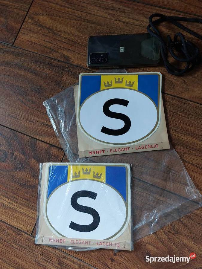 Duża naklejka S dolnośląskie