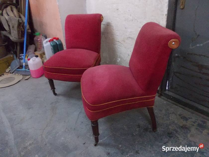 Przedwojenne fotele oryginalny super stan Fotele śląskie Bielsko-Biała
