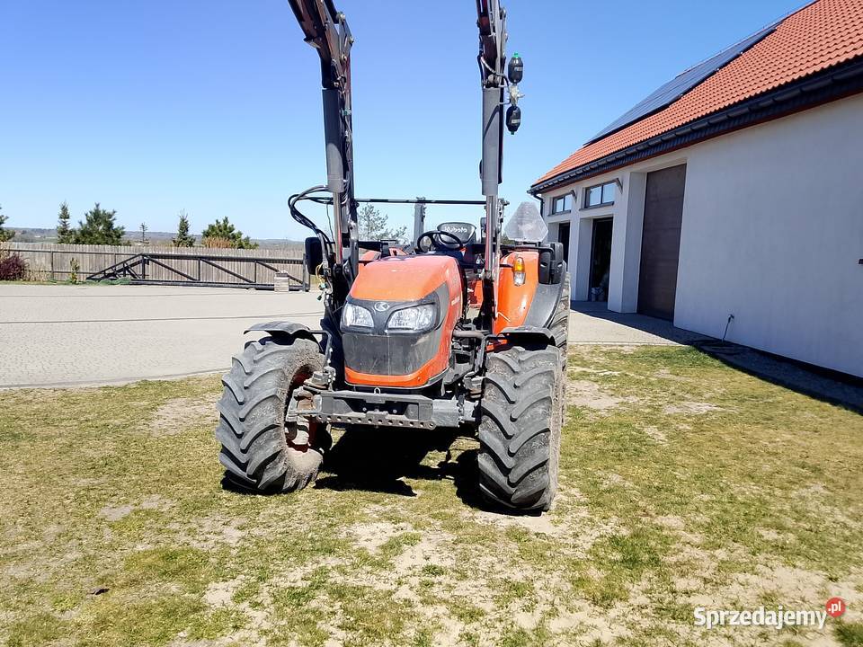 Ciągniki Kubota M4063 63 250 mth ładowacz Mrągowo