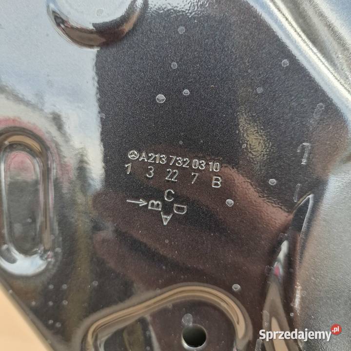 MERCEDES EKLASA W213 DRZWI TYŁ TYLNE LEWE KOMBI osobowe lubuskie