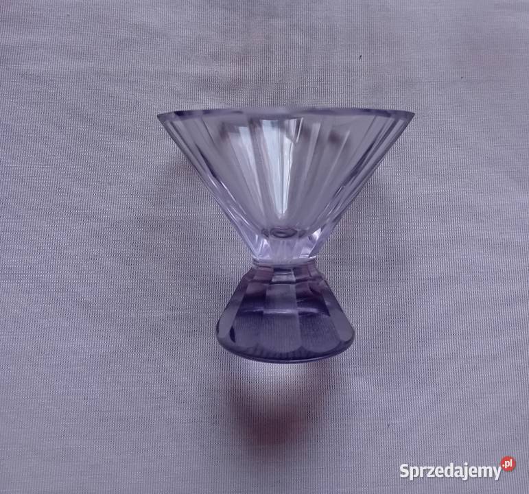 Komplet 6 kieliszków neodymowych art deco Koźminek