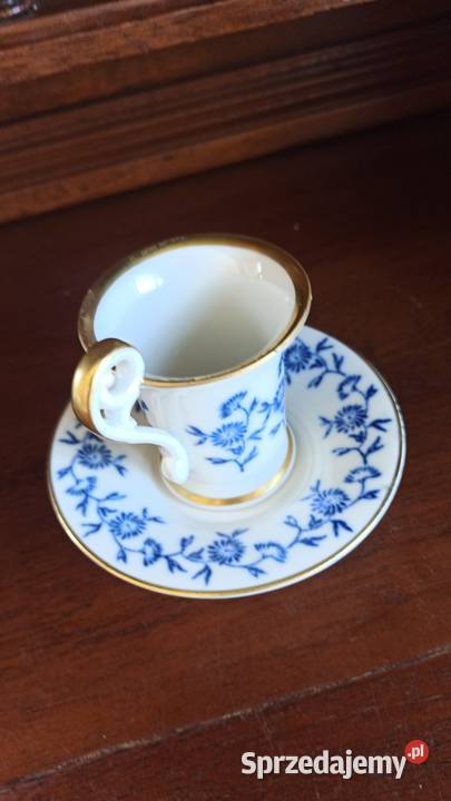 Śliczna Filiżanka do espresso BSMade in GDR Poj Porcelana i szkło pomorskie