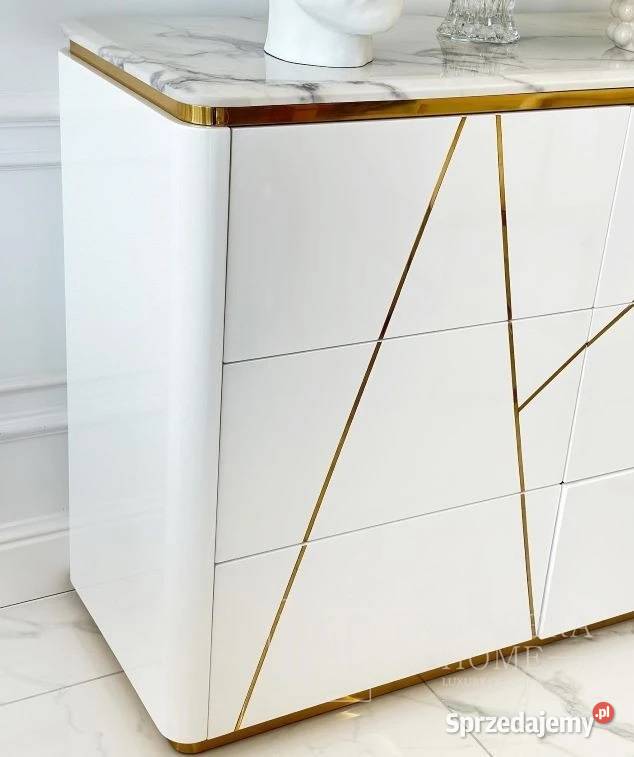 Designerska Komoda glamour lakierowana Warszawa sprzedam