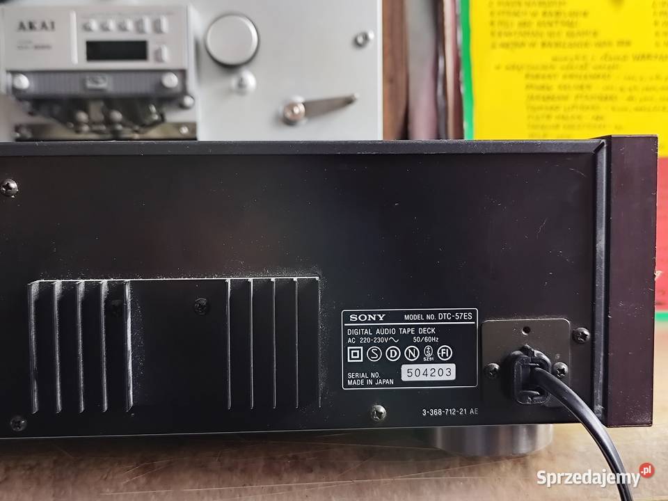 magnetofon DAT SOny DTC57ES Magnetofony Stargard sprzedam