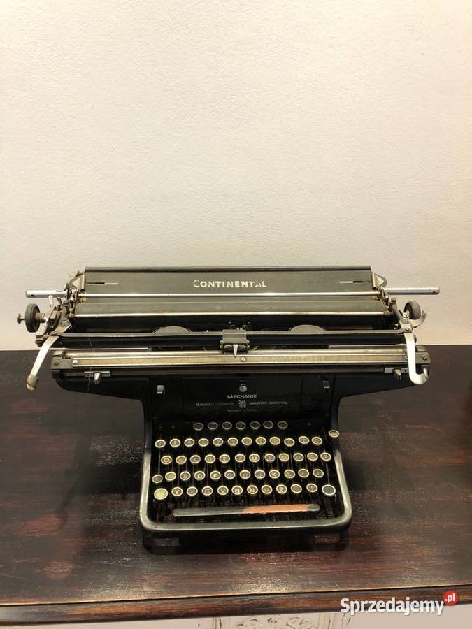 Maszyna do pisania Continental 1916r. Wanderer Werke AG
