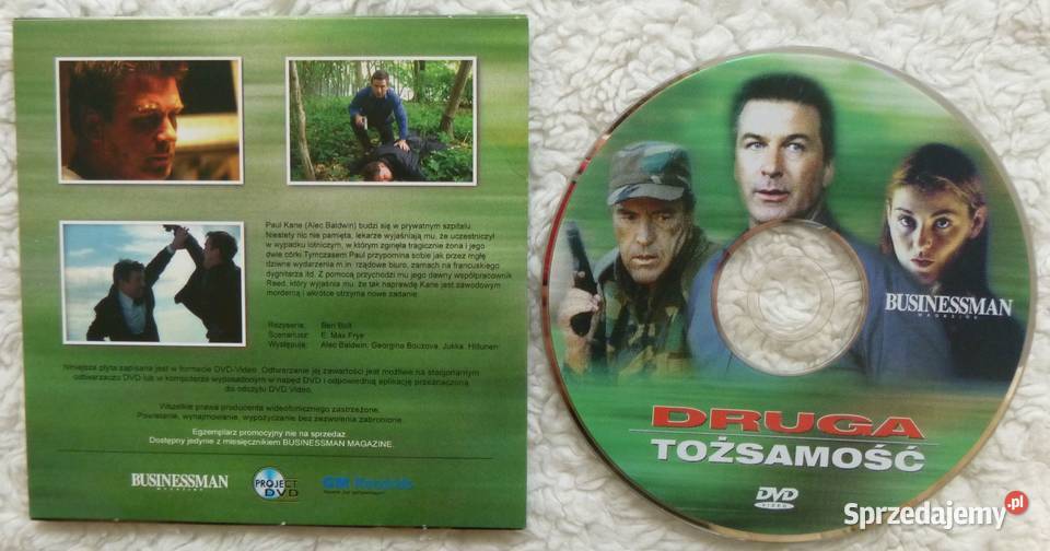 Film DVD Druga tożsamość Warszawa