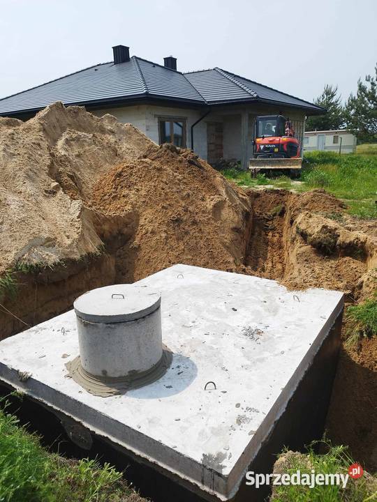 Zbiorniki betonoweszamba piwnice ogrodowe Szamba i oczyszczalnie Nałęczów sprzedam