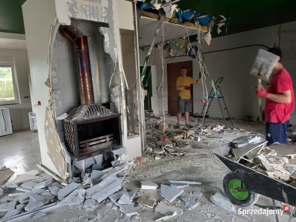 Wyburzenia kucie posadzek zrywanie papy Radomsko