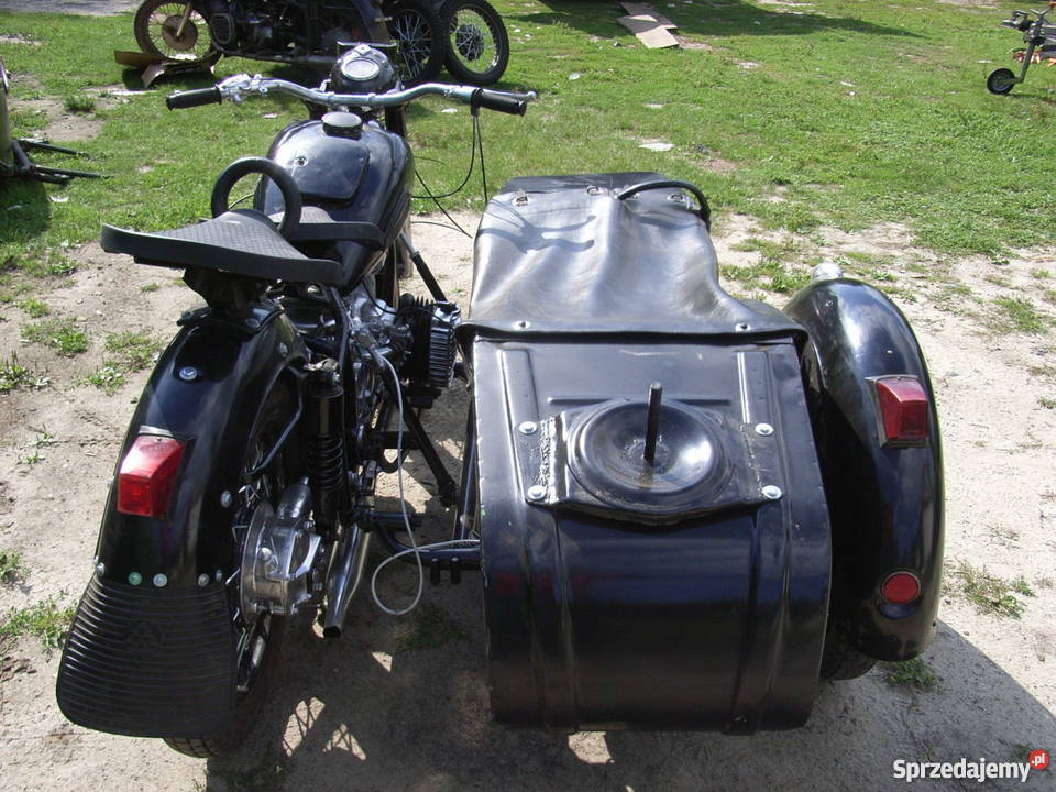 K750 ural dniepr emka M72 motocykl z wózkiem nieuszkodzony Tarnobrzeg sprzedam