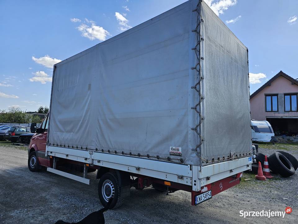 SPRINTER 319 190 AUTOMAT PLANDEKA 10 PALET KLIMA pełny VAT Mercedes-Benz Tarnobrzeg