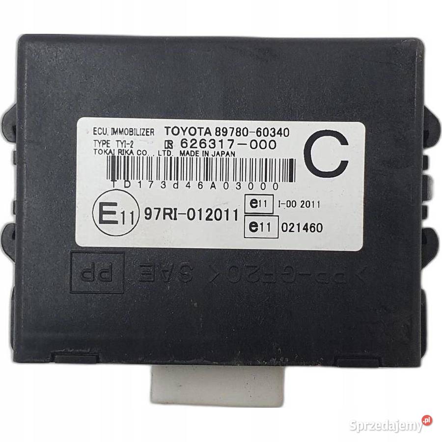 MODUŁ IMMOBILIZER 8978060340 LAND CRUISER 120