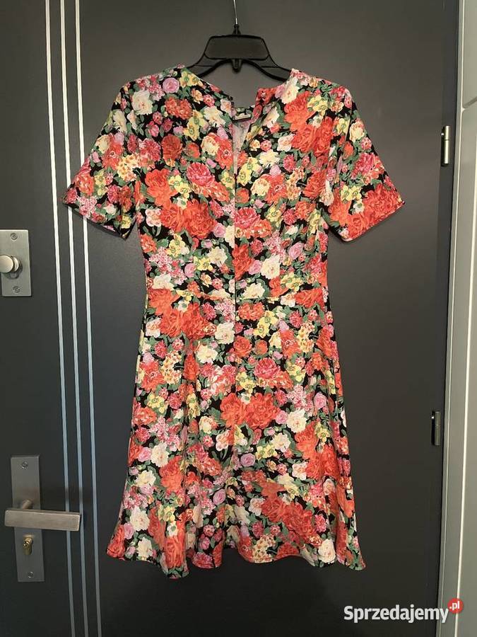 Warehouse sukienka modny wzór kwiaty floral hit Choszczno