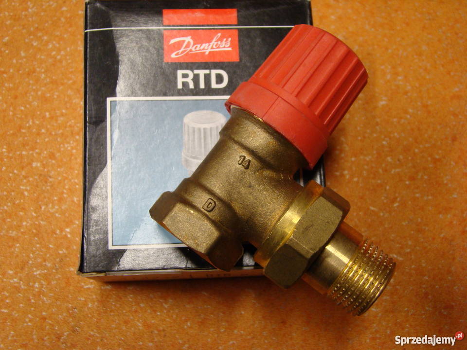Zawór grzejnikowy kątowy Danfoss RTDN 12 cala Bielsko-Biała