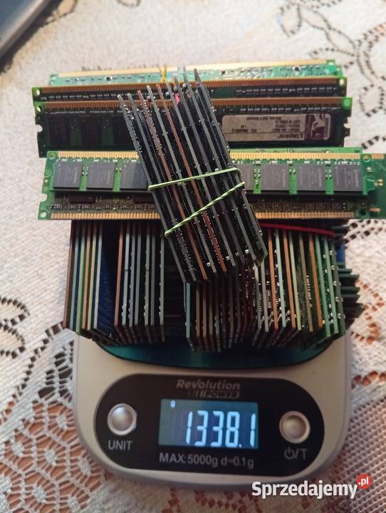 Płytki pamięć RAM ZŁOTY na odzysk Błonie sprzedam