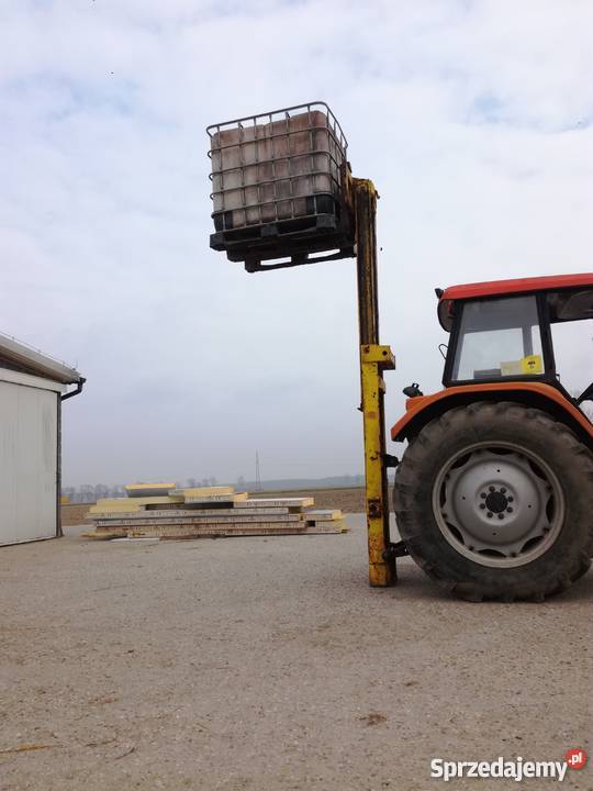 Maszt wózka widłowego na tył ciągnika sprzedam