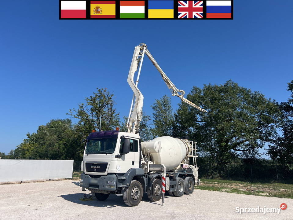 Pompogruszka MAN TGS 32400 8x4 426 MTH 18 Kraków