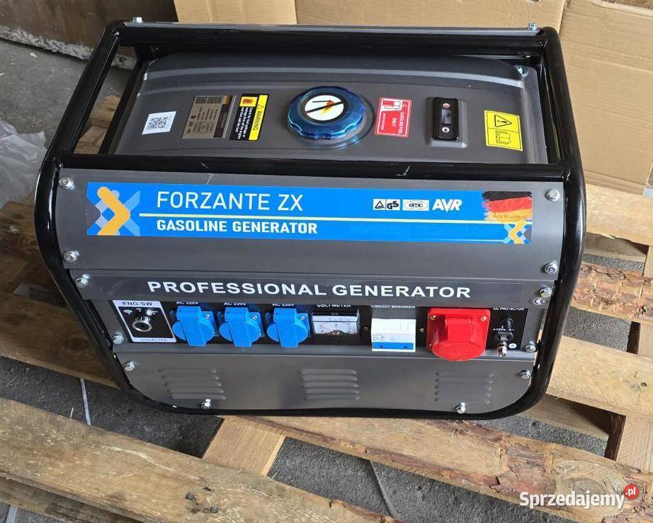 Agregat benzynowy FORZANTE ZX 230V Agregaty prądotwórcze Słubice