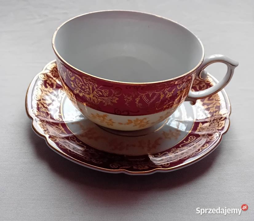 Filiżanka duo Oscar Schlegelmilch Sygnatura z Porcelana i szkło Koźminek