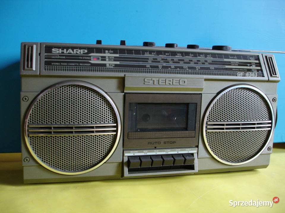 Radiomagnetofon SHARP GF4343 Zielona Góra